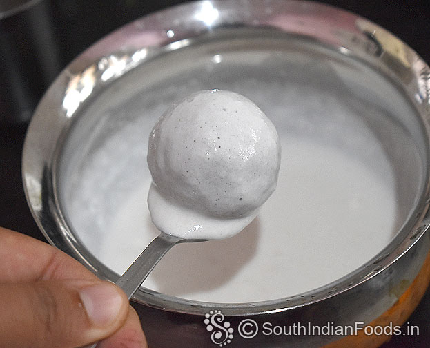 Remove excess batter