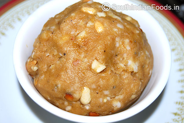 Sweet ammini kozhukattai dough
