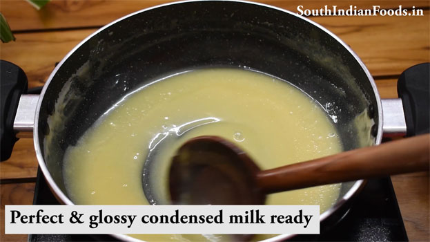 Heat sweet condensed milk in a pan, add grated paneer