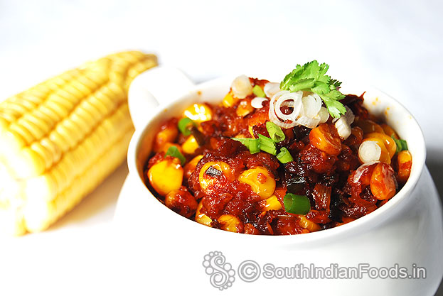Wash & Cut baby corn into half