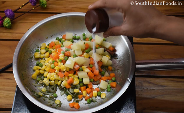 Sweet corn pulav step 20