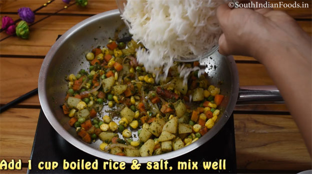 Sweet corn pulav step 23