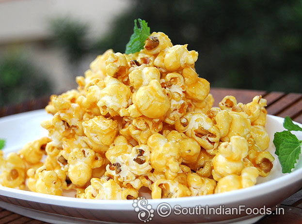 Sweet popcorn