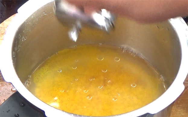 Add 1 tsp sesame oil