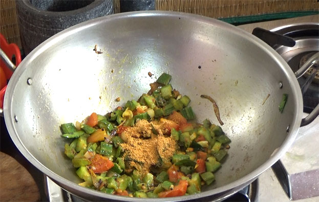 Add sambar powder