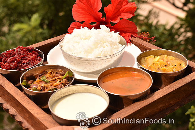 Healthy lunch menu