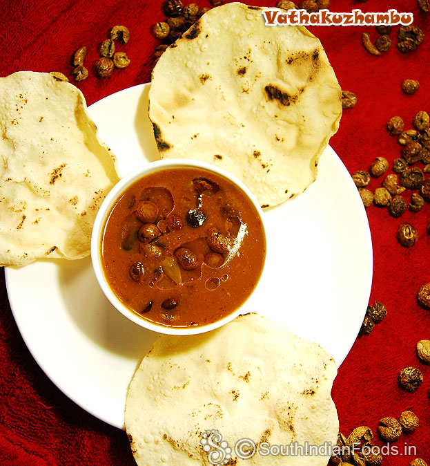 Sundakkai vatha kulambu 
