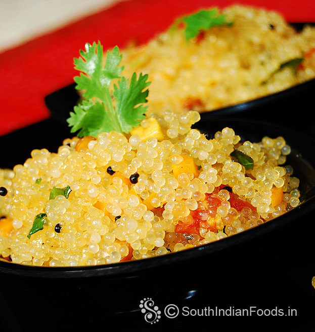 Tapioca upma