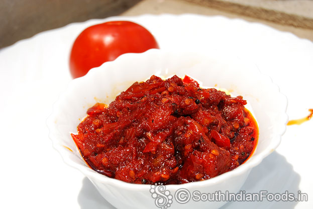 Tomato pickle