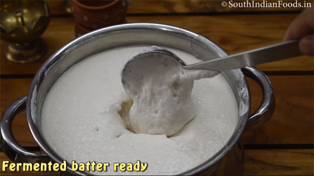 Thatte idli recipe step 12