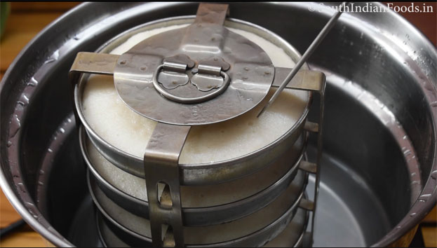 Thatte idli recipe step 19