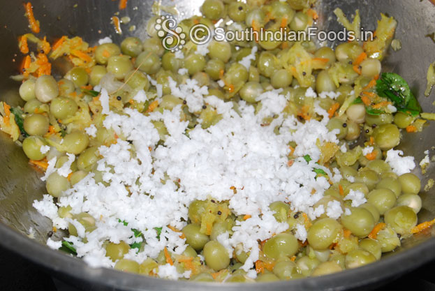Add coconut mix well
