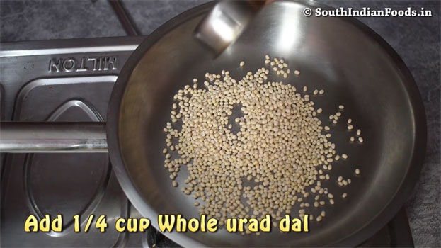 Instant thenkuzhal murukku recipe step 1