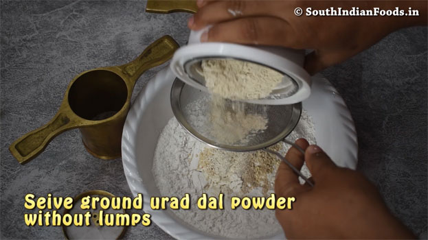 Instant thenkuzhal murukku recipe step 8