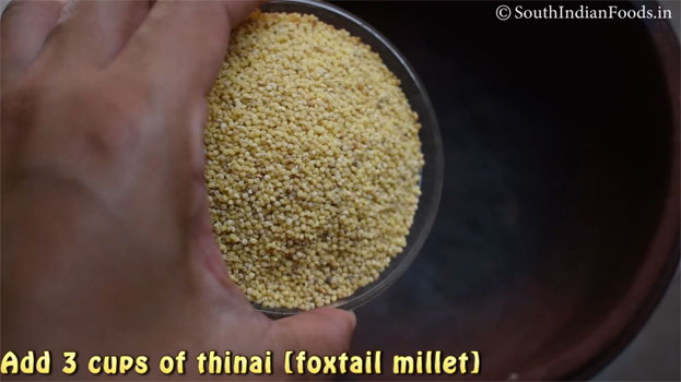 Thinai adirasam step 1