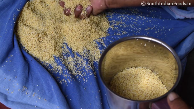 Thinai adirasam step 6