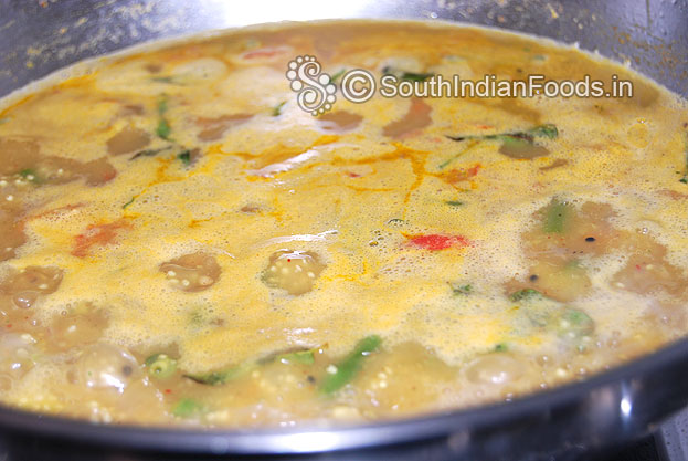 Add water and salt mix well & let it boil