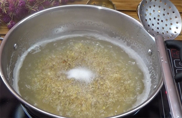 Boil till soft