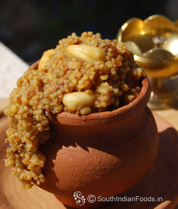 Thinai dates pongal ready