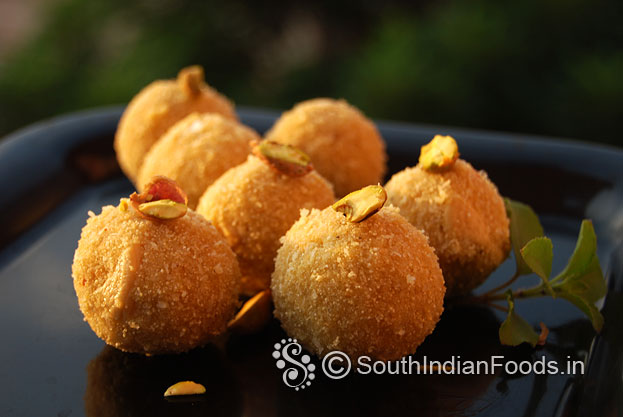 Foxtail millet ladoo