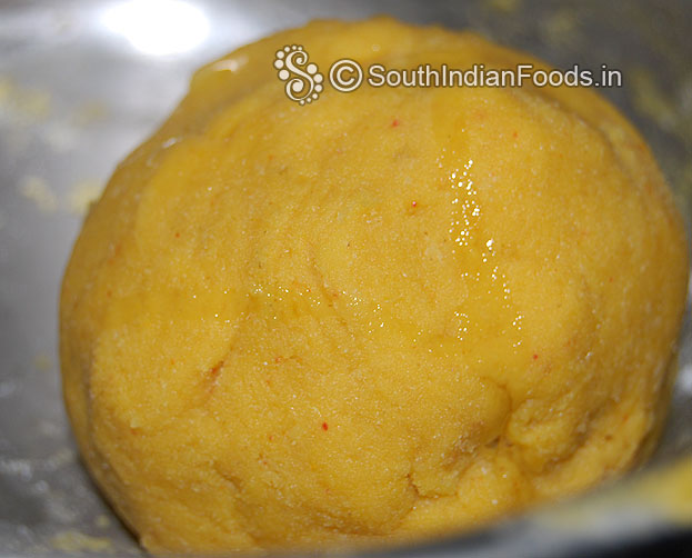 Thinai omapodi dough is ready