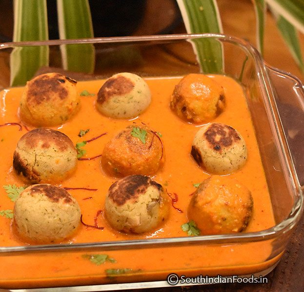 Tofu malai kofta curry step 36