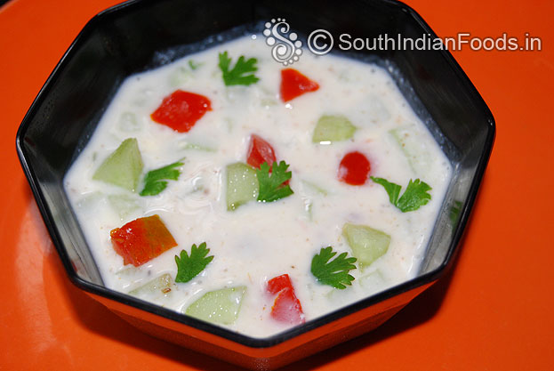 Add chopped coriander leaves
