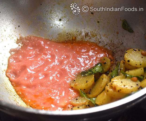 Add tomato mixture