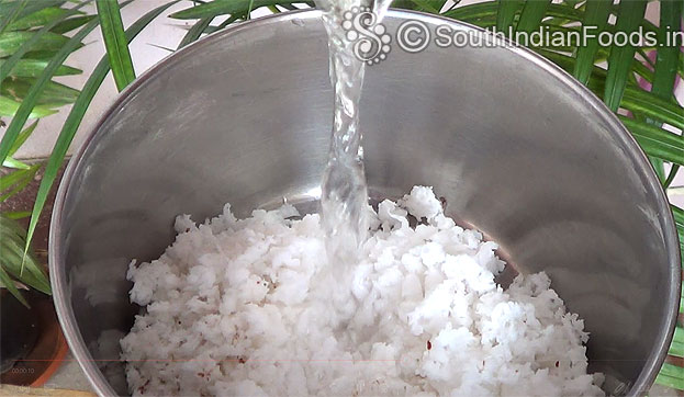 Add water