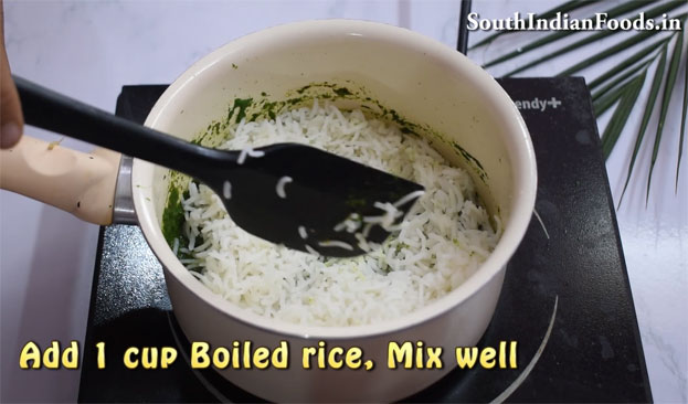 Tricolour Rice step 22