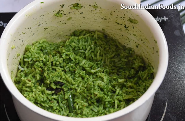 Tricolour Rice step 23