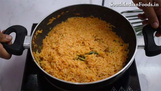 Tricolour Rice step 51