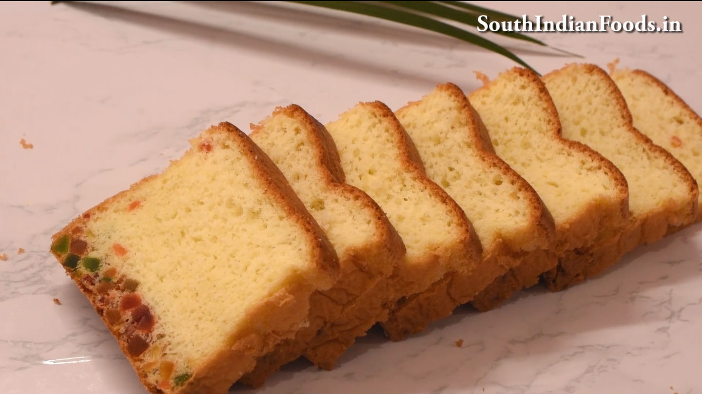 Tutti frutti Sponge Cake