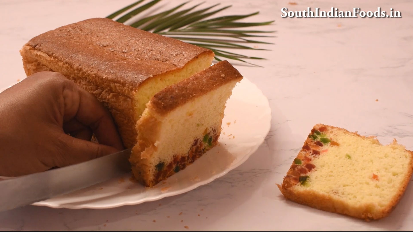 Tutti frutti Sponge Cake