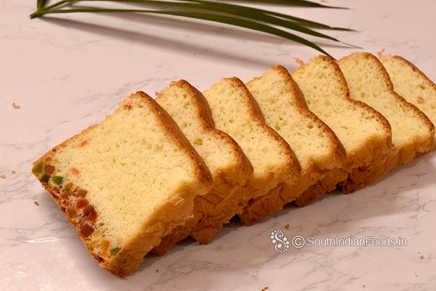 Tutti frutti Sponge Cake