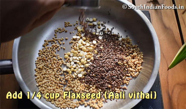 Urad dal Flaxseed Ladoo recipe step 3