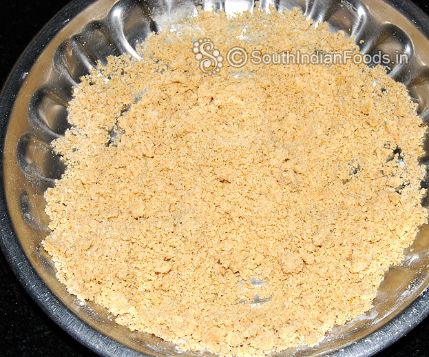 Ground urad dal ladoo mixture