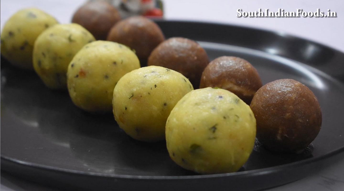 Urundai kozhukattai 2 types