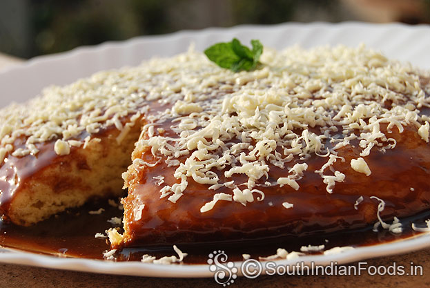 Instant vanilla cake