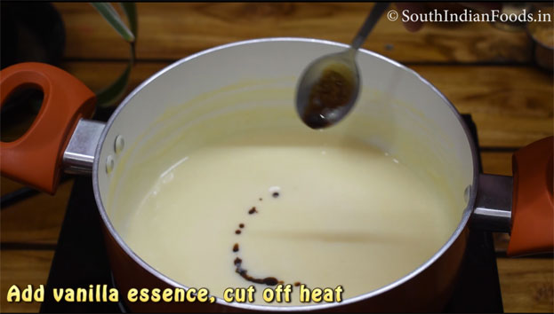 Vanilla ice cream step 10