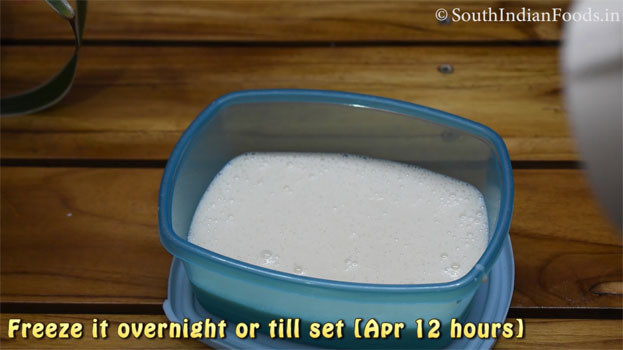 Vanilla ice cream step 15