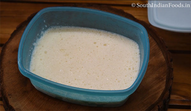 Vanilla ice cream step 16