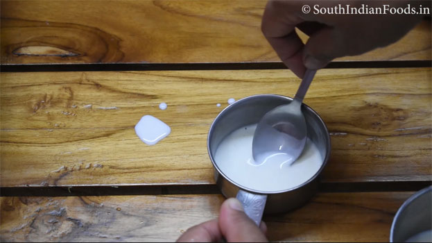 Vanilla ice cream step 4