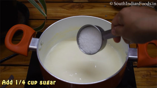 Vanilla ice cream step 8