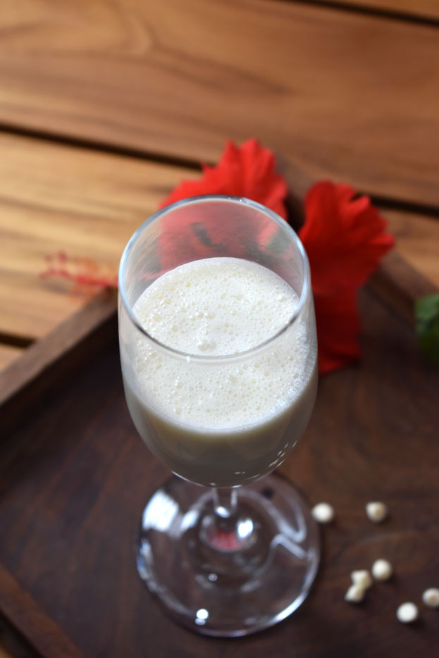 White chocolate milkshake chips