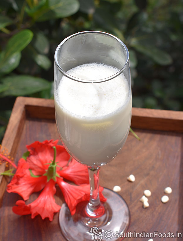 Sapodilla milkshake ready