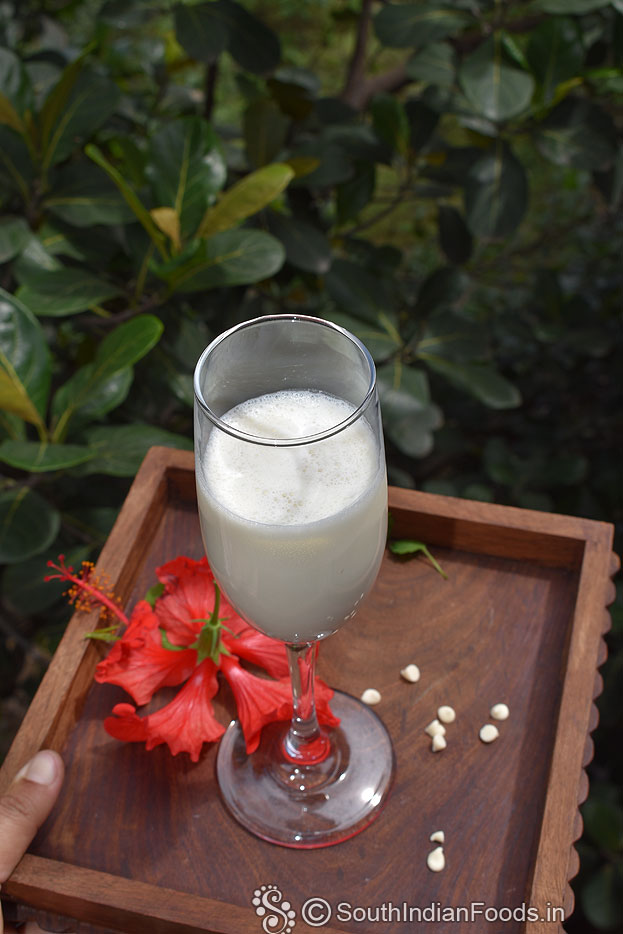 Vanilla Milkshake with only 2 ingredients