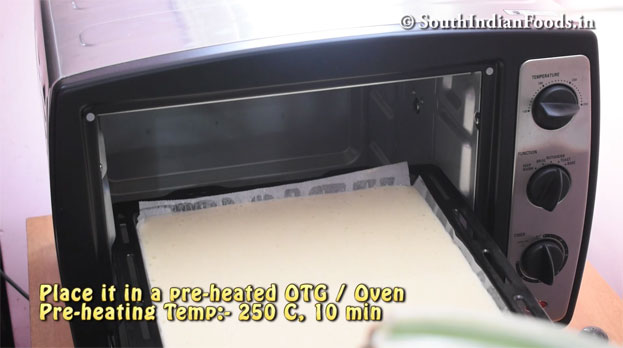 Vanilla sheet cake [In OTG]- step-23
