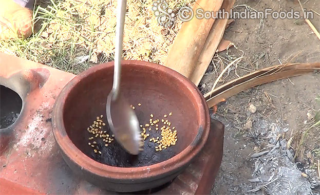 Dry roast fenugreek seeds & grind without water
