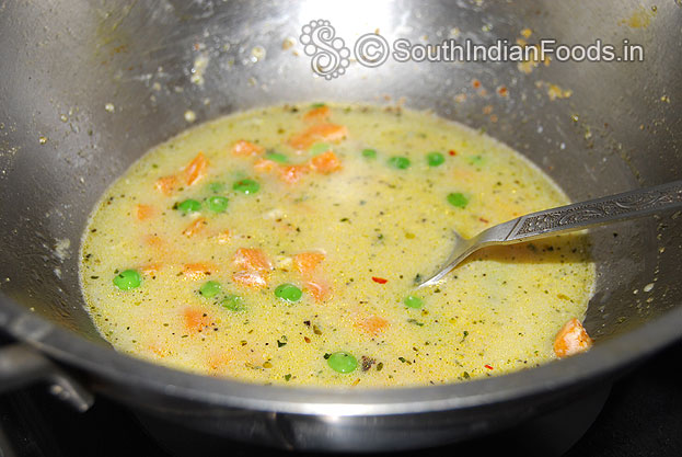 Add water let it boil